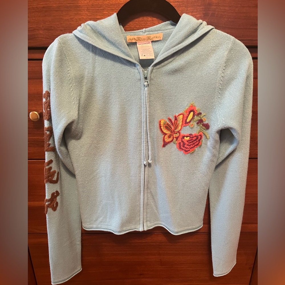 Miss Me Y2K Zip Up
